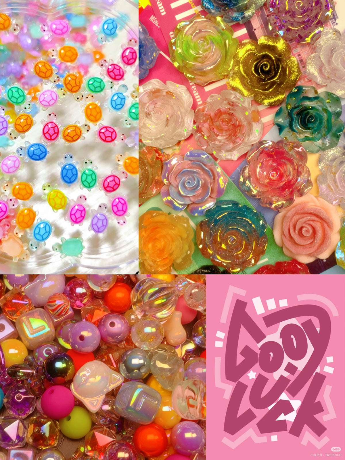 Flowers and Beads bags