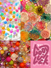 Flowers and Beads bags