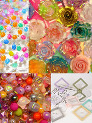 Flowers and Beads bags
